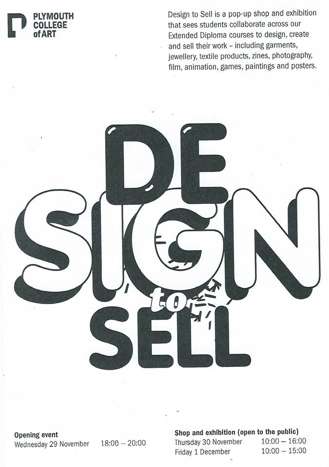 MOOF WILL BE AT THE PLYMOUTH COLLEGE OF ART DESIGN TO SELL/POP-UP SHOP EVENT NEXT&nbsp;WEEK…