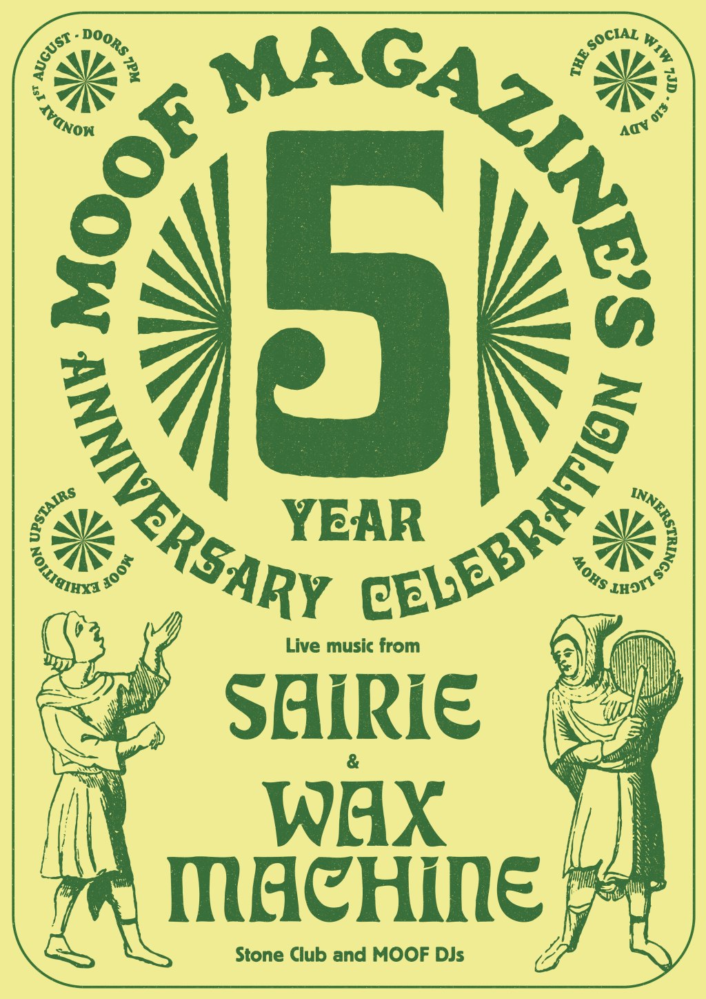 MOOF Magazine’s 5 Year Anniversary Celebration- 1st August&nbsp;2022